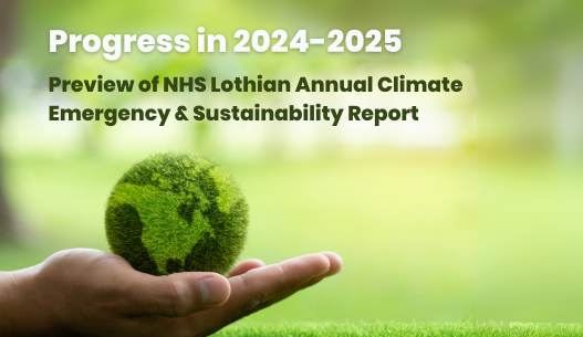 NHS Lothian Environmental Sustainability Webinar square